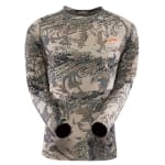 Sitka Core Lt Wt Crew - LS Optifade Open Country Large|10033-OB-L