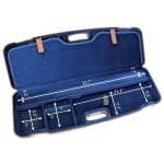 Negrini Two Gun 33.7" Case Brown Leather/Blue 1622PL/5137