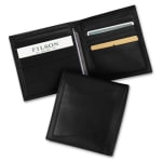 Filson Black Leather Packer Wallet 65208