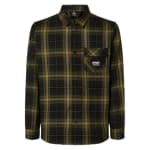 Oakley Butter Flannel Shirt Black/Fern Check M FOA406104-7AXM