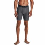 Under Armour Men's Heatgear Armour Carbon Heather/Black Shorts 1361596-09000 - Main Image