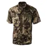 Pnuma Outdoors Short Sleeve Shooting Shirt, Caza Camo LG PSSSSCL