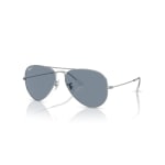 Ray-Ban Aviator Large Metal Silver Polar Blue 0RB3025-0030258