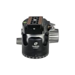 Leofoto LH-55NNLR 55mm No Neck Low Profile Ball Head w/LR-70 Lever-Release Clamp LH-55NNLR