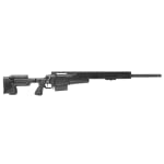 Remington 700P MLR 338 Lapua AICS AX CIP Chassis, Black, Flush Cups with 20 MOA action and forend rail, 2 mags. Used. UA1659