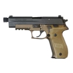 COMBAT, FDE Frame Finish, Chrome-lined Barrel, SLITE Night Sights, 1913 Picatinny Rail---Same as P22 E26R-9-CBT-TB