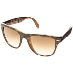 Ray-Ban Folding Wayfarer Light Havana Clear Gradient Brown 0RB4105-7105150
