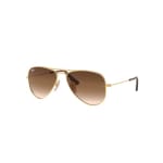 Ray-Ban Junior Aviator Arista Brown Gradient Dark Brown 0RJ9506S-2231350