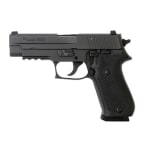 BLACK STAINLESS, Nitron Over All Stainless , SLITE, Hogue Rubber Grips 220R-45-SBSS