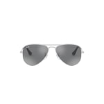 Ray-Ban Junior Aviator Silver Grey Mirror Silver 0RJ9506S-2126G52