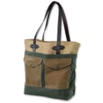 Filson MD Tan/Otter Green Tall Tote FIL-70085-TO