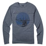 Sitka Bugle Tee LS Lead X Large|20033-PB-XL