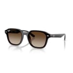 Ray-Ban Transparent Dark Brown Gradient Brown 0RB4458D-7141365