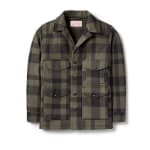 Filson Mackinaw Wool Cruiser Otter Green Black 52 10043