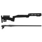 Remington 700P 5R 308 Win with Sisk STAR AR Stock