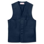 Filson Mackinaw Wool Vest Navy 48 10055