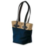 Filson SM Navy/Tan Canvas Tote Bag FIL-70084-NT