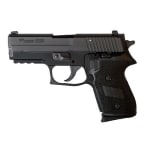 Black Nitron Finish, Accessory Rail, SLITE Night Sights 220COR-45-BSS