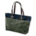 Filson LG Navy/Otter Green Zip Tote FIL-70086-YO