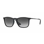 Ray-Ban Chris Rubber Black Light Grey Gradient Dark Grey 0RB4187-6228G54