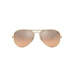 Ray-Ban Aviator Large Metal Arista Pink Mirror Gradient Grey 0RB3025-0013E58