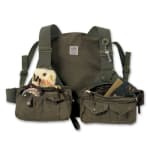 Filson Green Foul Weather Fly Fishing Vest 16002
