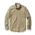 Filson Magnum Vented Bush Shirt Khaki LG 10583