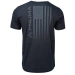 Pnuma Outdoors Americana Tee Shirt, Charcoal Color XL SS-TS-AM-XL