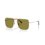 Ray-Ban Pale Gold Green 0RB3758-9213256