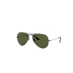 Ray-Ban Aviator Large Metal Gunmetal G-15 Green 0RB3025-W087958