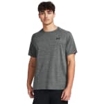 Under Armour Men's Tech Shortsleeve Castlerock/Black Textured Shirt 1382796-02500 - Main Image