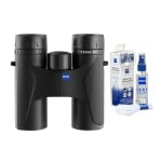 Zeiss Terra ED 10x32 Black Bino & 2oz Lens Care Kit - Main Image