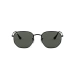 Ray-Ban Hexagonal Black G-15 Green Polar 0RB3548N-0025854