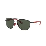Ray-Ban Black Dark Green 0RB3659M-F0287157