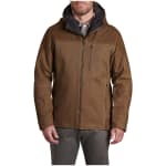 Kuhl M's Law Fleece Lined Hoody Jacket Dark Khaki Men's Size XXXL 7363-DKK-M-XXXL