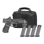Springfield Armory Echelon 4.0C Compact 9mm 4" Bbl Black Handgun w/ Viridian RFX11 Optic, Pistol Bag, 4x15rd Mags EC9409B-COMP-15-PAC - Main Image