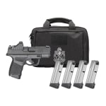 Springfield Armory Hellcat 9mm 3" Bbl Black Handgun w/ Viridian RFX11 Optic, Pistol Bag, 1x11rd & 3x13rd Mags HC9319BOSP-PAC - Main Image