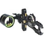 HHA Tetra Hoyt Edition RYZ 2519 w/.019 2-pin 1-5/8" Scope Green Top Pin & Yellow 2nd Pin LH HYT-RYZ-2519-GYEL LH