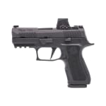 Sig Sauer P320 Compact P320 9mm 3.6" Bbl X-Series Blk Striker XRAY3 Mod Poly X Grip Romeo-RS Pro Pistol w/(2)15rd Steel Mags 320XC-9-BXR3P-RS