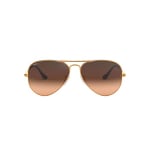 Ray-Ban Aviator Large Metal Light Bronze Pink Gradient Brown 0RB3025-9001A558