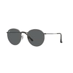 Ray-Ban Round Metal Antique Gunmetal Dark Grey 0RB3447-9229B153