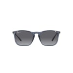Ray-Ban Chris Transparent Blue Grey Gradient Polar 0RB4187-6592T354