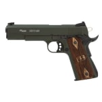 OD Green Finish, Low Profile Contrast Sights, Wood Grips 1911-22-OD