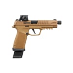 Sig Sauer P365 FUSE TacOps Romeo-X SIG-LOC 9mm 5.1" Threaded Bbl RXSL Striker X-Ray 3 Coyote Pistol w/(4) 21rd Steel Mags 365XF-9-CTAC-TB-RXSL