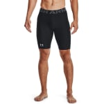 Under Armour Men's Heatgear Armour Black/White Long Shorts 1361602-00100 - Main Image