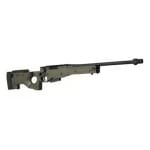 Accuracy International AW .308 20' Plain Barrel Std Muzzle Brake Green Folding Stock