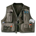 Filson SM Green Mesh Fly Fishing Vest 16005