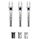 Nockturnal Shift Universal Red Lighted Nock 3pk NT-830