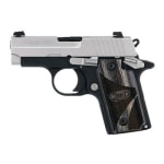 BLACKWOOD, Two-Tone, SLITE Night Sights, Blackwood Grips---same as Blackwood above, but with Ambi sa 238-380-BG-AMBI