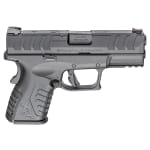 Springfield Armory XD(M) Elite 9mm 3.8" Bbl Black Optic Ready CA Compliant Handgun w/ Fiber Optic Sights, TacRack RS, 2x10rd Mags XDME9389CBOSPCA - Main Image
